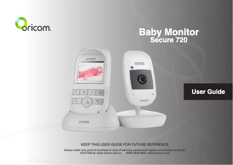 Página 1 del manual Manual de usuario Oricom Secure 720