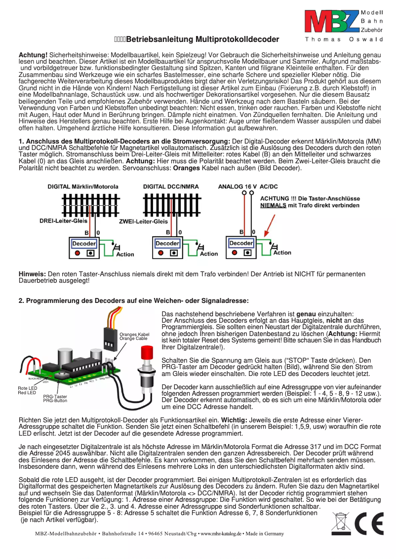 Imagen de la primera página del manual del dispositivo 73003