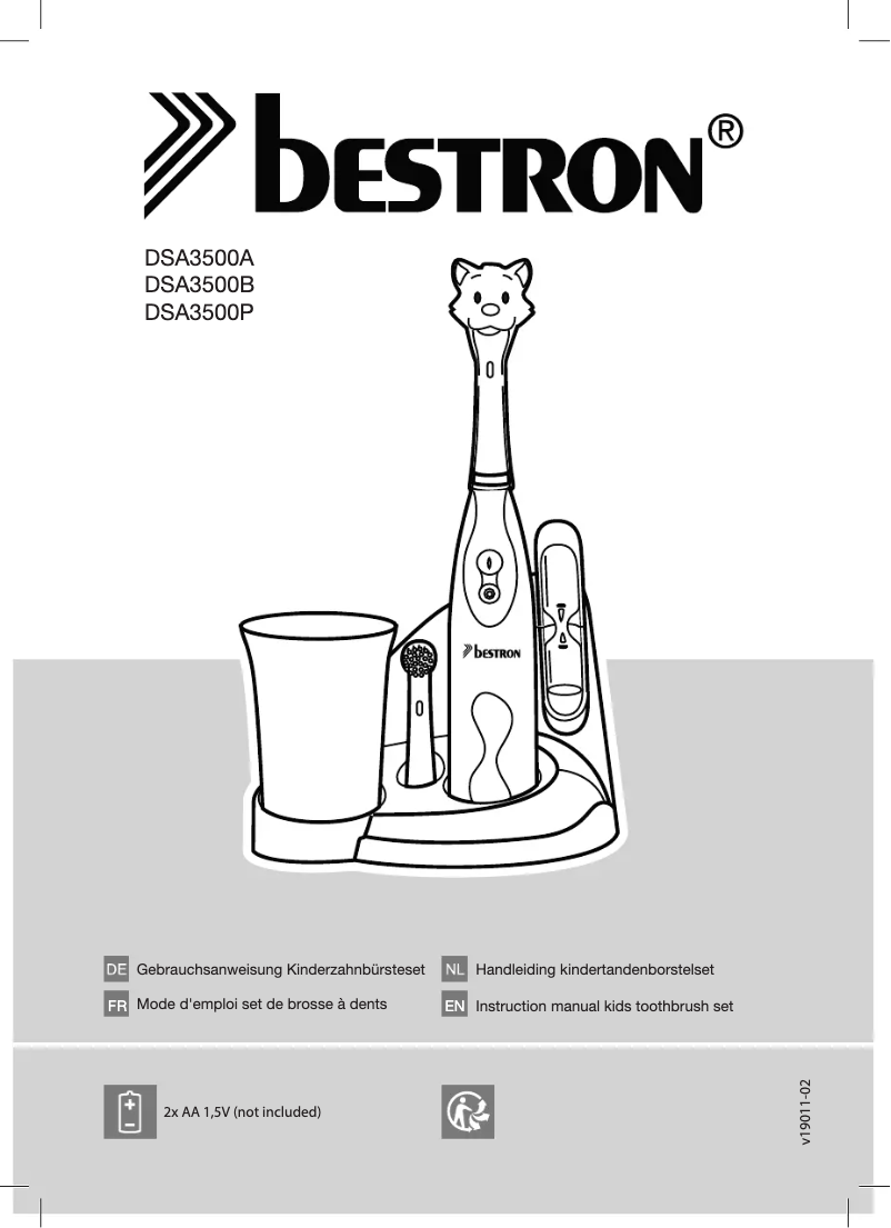 Imagen de la primera página del manual del dispositivo Bobby Bear DSA3500B