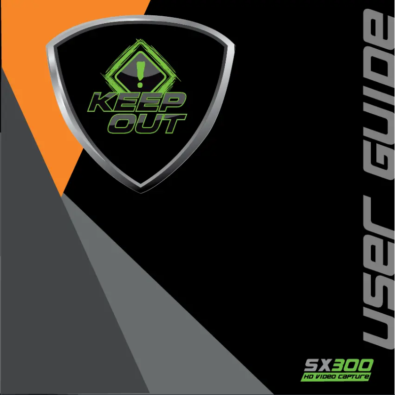 Imagen de la primera página del manual del dispositivo SX300