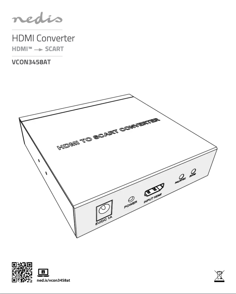 Imagen de la primera página del manual del dispositivo VCON3458AT