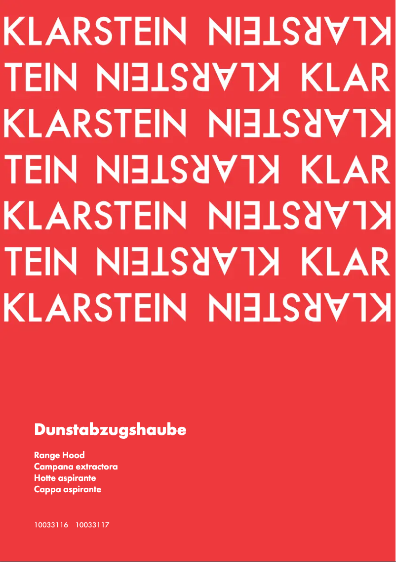 Página nº 1 - Manual de usuario Klarstein 10033116