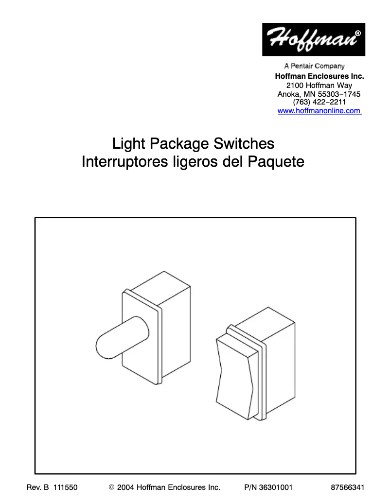 Imagen de la primera página del manual del dispositivo ALFSWD