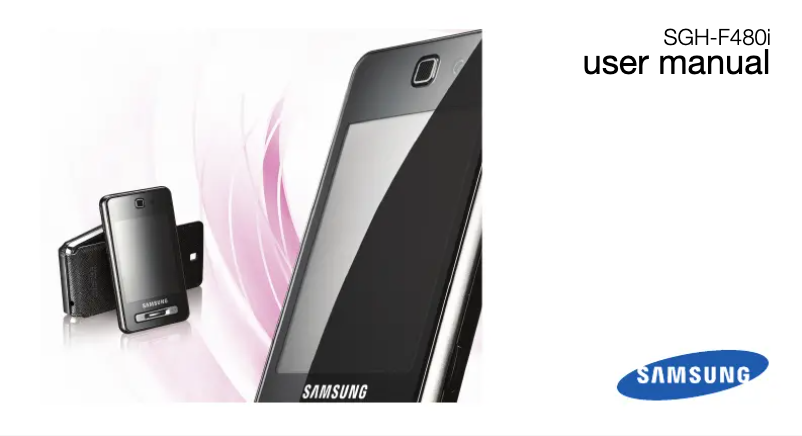 Página 1 del manual Manual de usuario Samsung F480i
