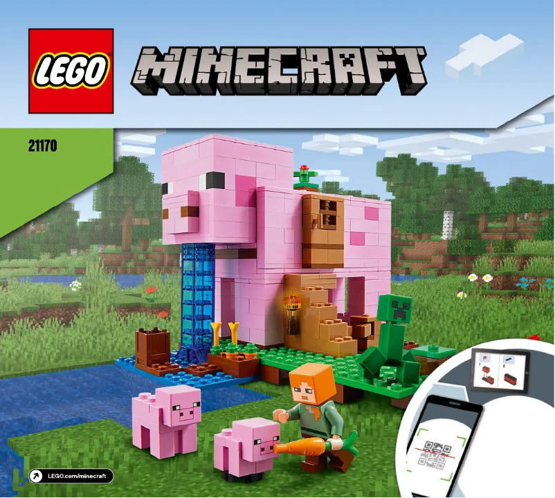 Página 1 del manual Manual de usuario Lego Minecraft 21170