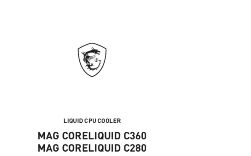 Página 1 del manual Manual de usuario MSI MAG CoreLiquid P280