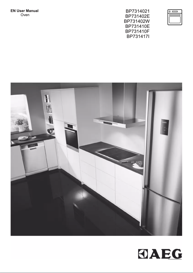 Página nº 1 - Manual de usuario AEG BP731402WM