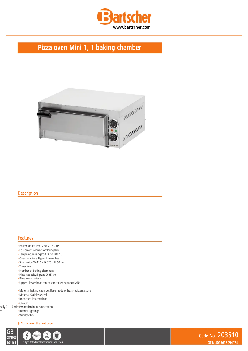 Imagen de la primera página del manual del dispositivo Mini 1