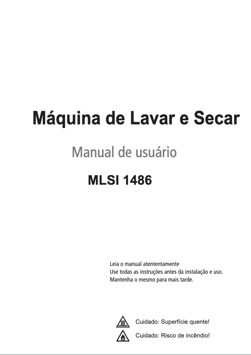 Página 1 del manual Manual de instrucciones Meireles MLSI 1486