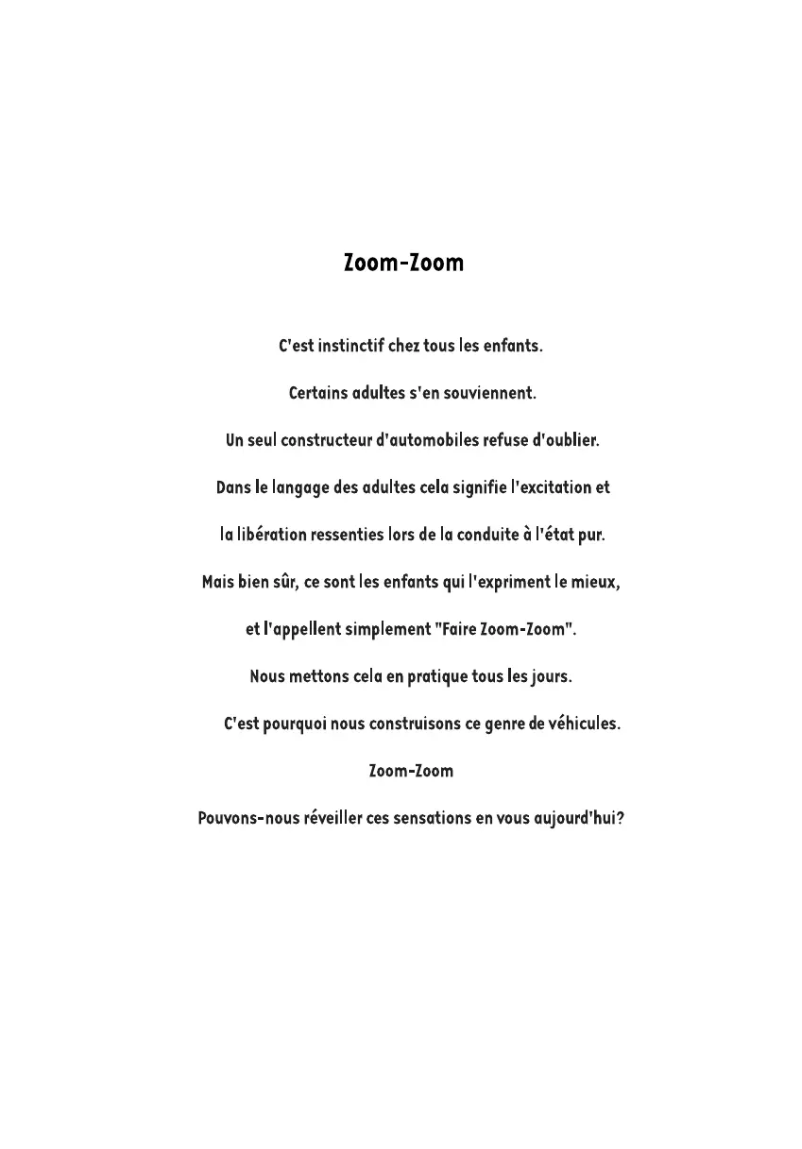 Página 1 del manual Manual de usuario Mazda RX-8 (2010)