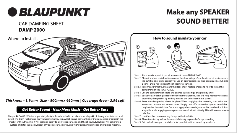 Imagen de la primera página del manual del dispositivo DAMP 2000