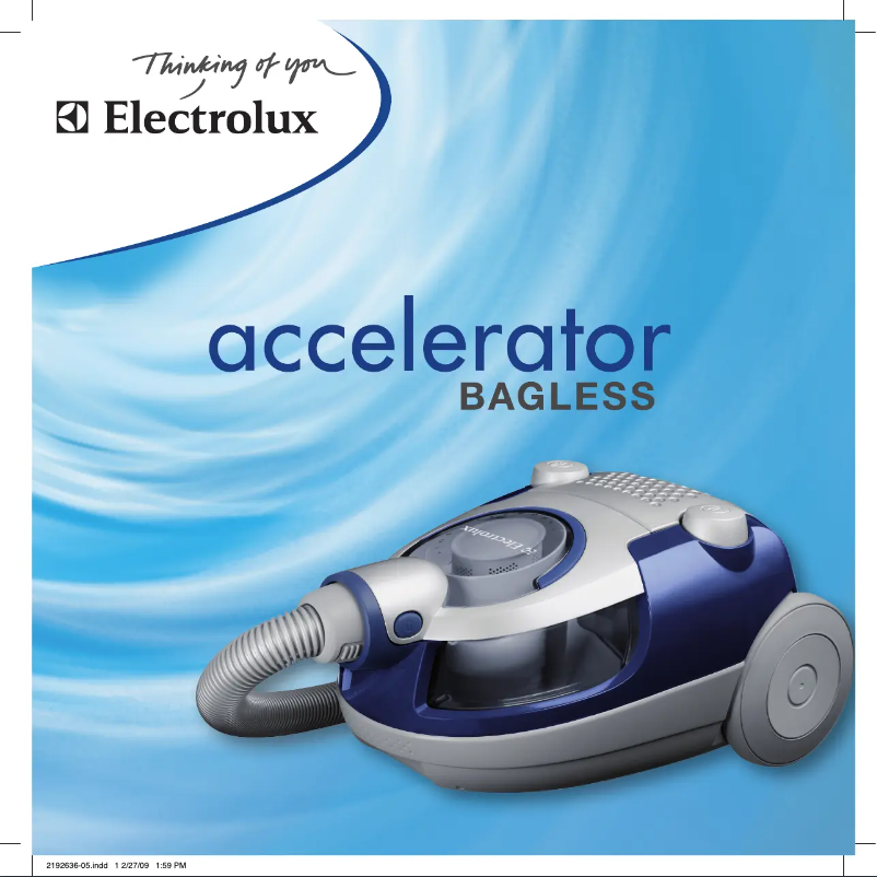 Página 1 del manual Manual de usuario Electrolux ZAC 6805