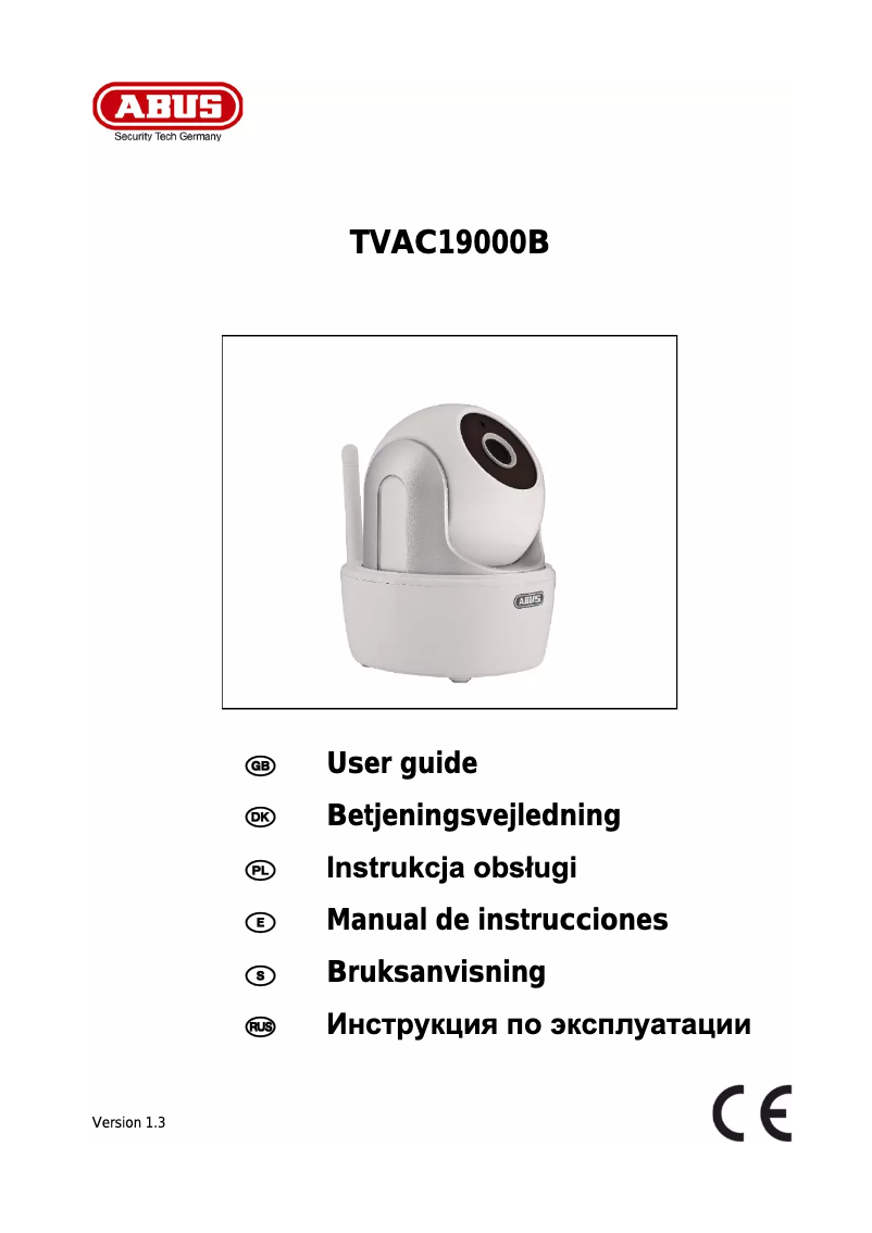 Página 1 del manual Manual de usuario Abus TVAC19000B