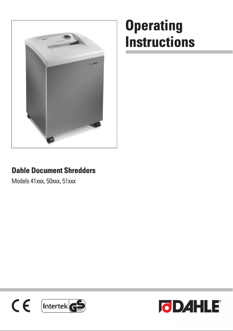 Imagen de la primera página del manual del dispositivo CleanTEC 51472