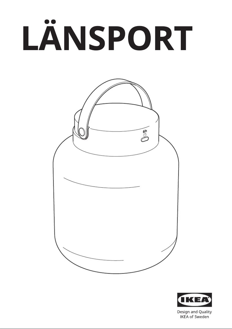 Imagen de la primera página del manual del dispositivo LÄNSPORT 605.759.19