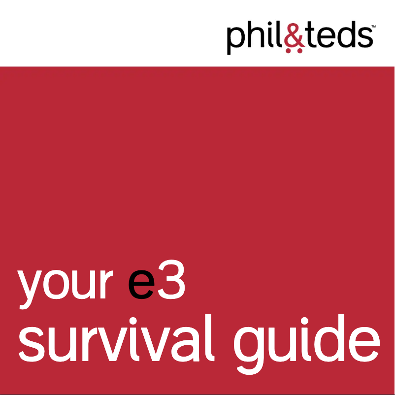 Página 1 del manual Manual de usuario Phil & Teds e3 v1