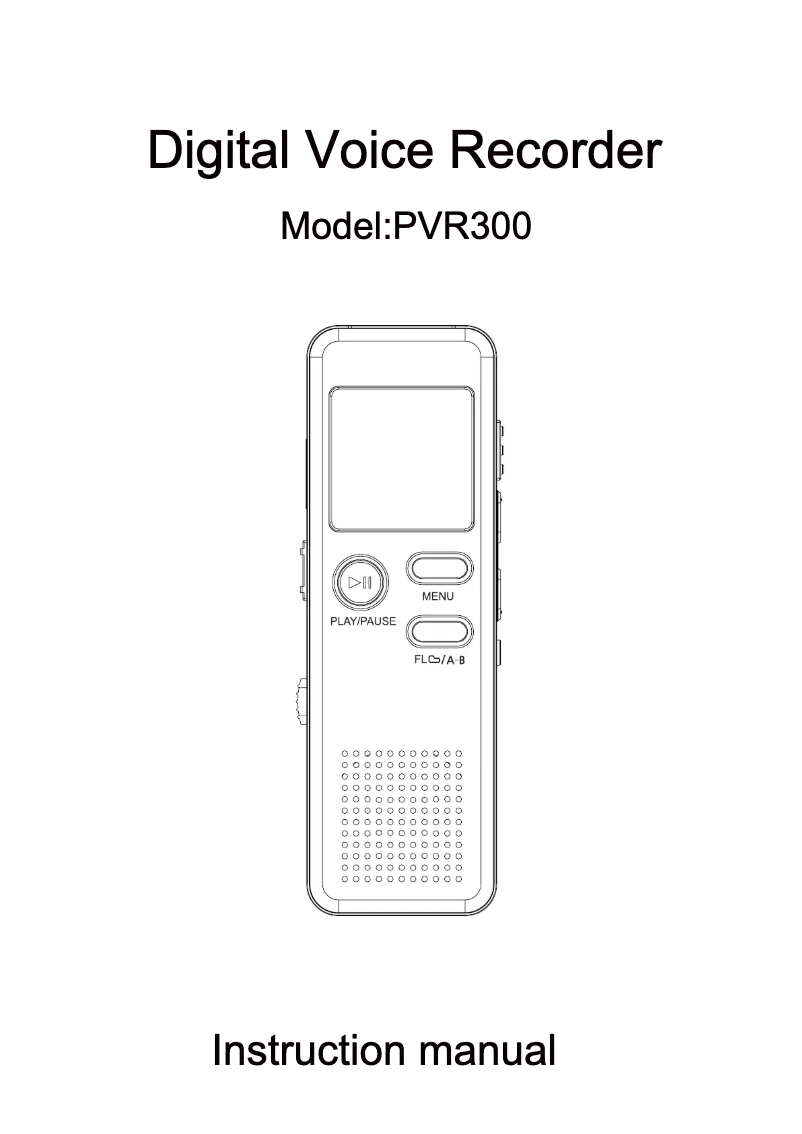 Página nº 1 - Manual de usuario Pyle PVR300