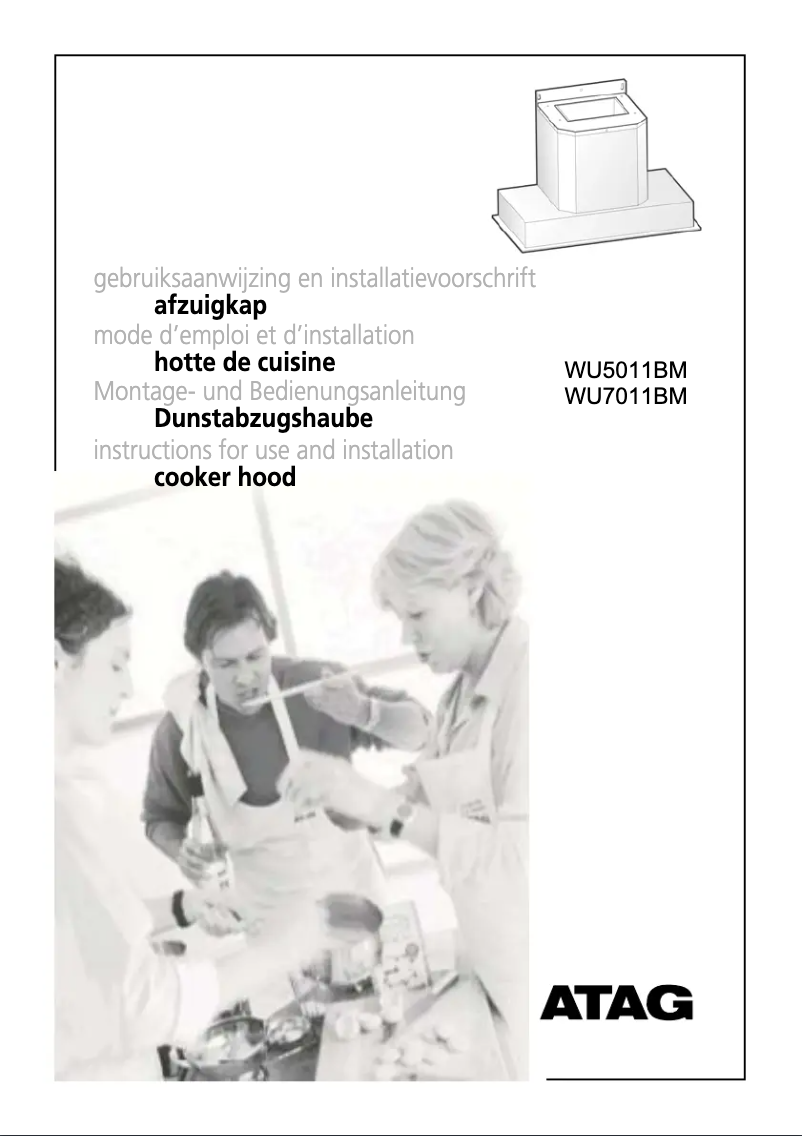 Página 1 del manual Manual de usuario Atag WU7011BM