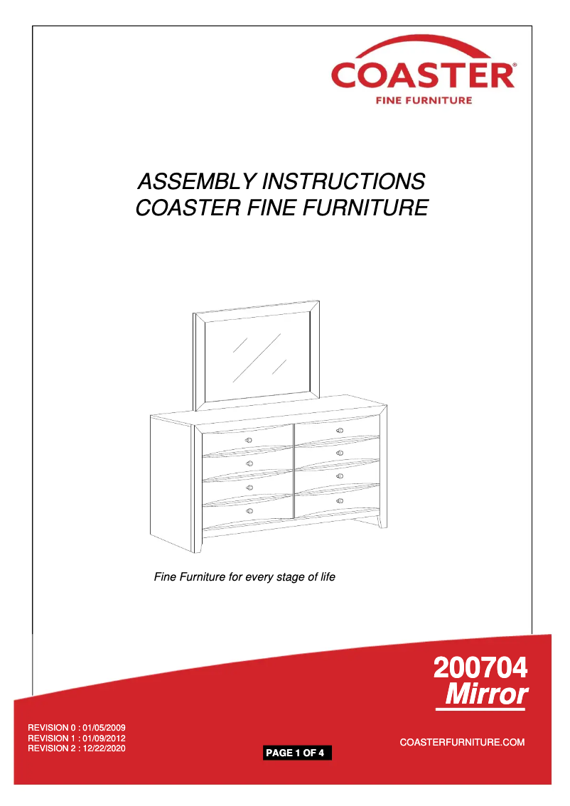 Imagen de la primera página del manual del dispositivo 200704