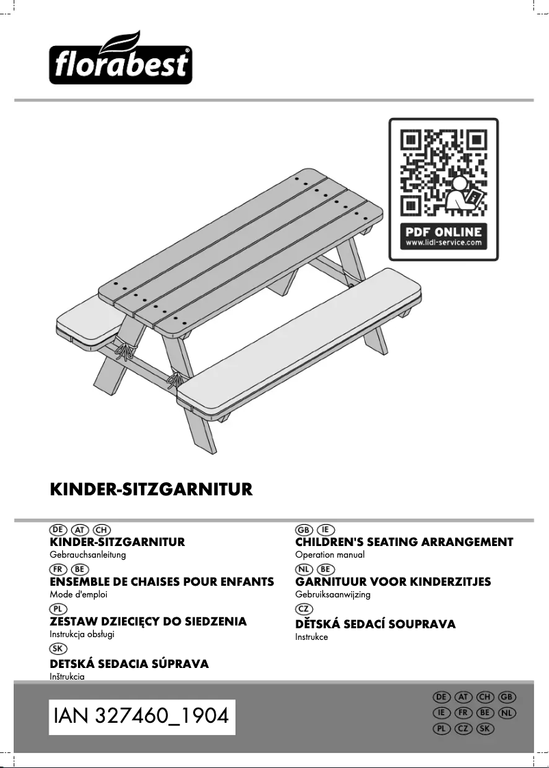 Imagen de la primera página del manual del dispositivo IAN 327460