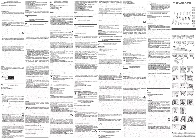 Página nº 1 - Manual de usuario Rowenta Karl Lagerfeld Curls Forever CF311L