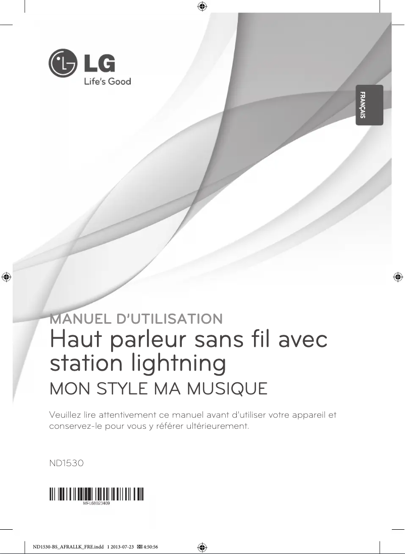 Imagen de la primera página del manual del dispositivo ND1530