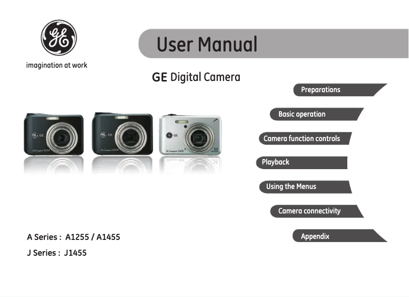 Página 1 del manual Manual de usuario GE J1455