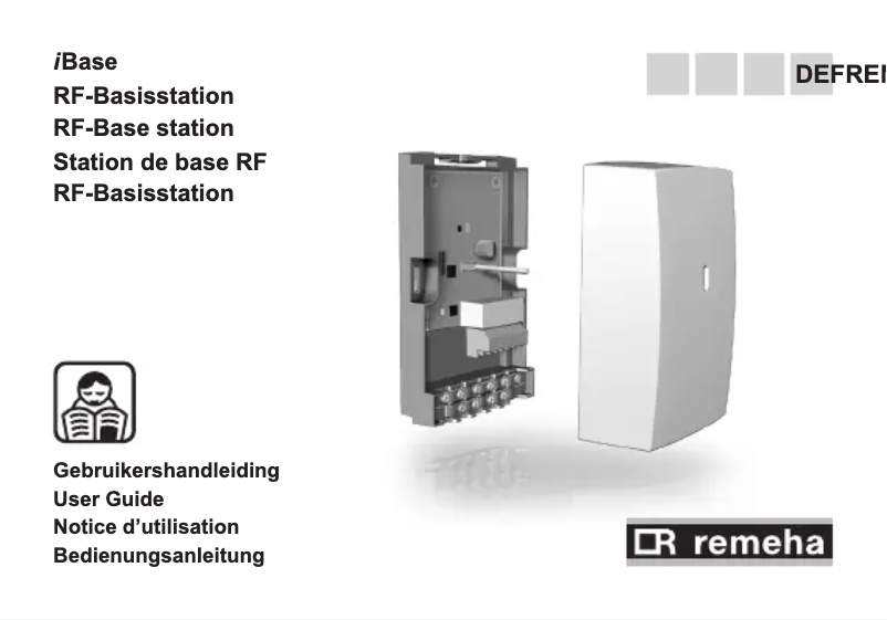 Imagen de la primera página del manual del dispositivo iSense RF