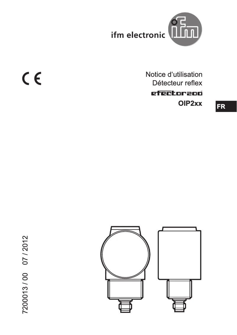 Página 1 del manual Manual de usuario IFM OIP281