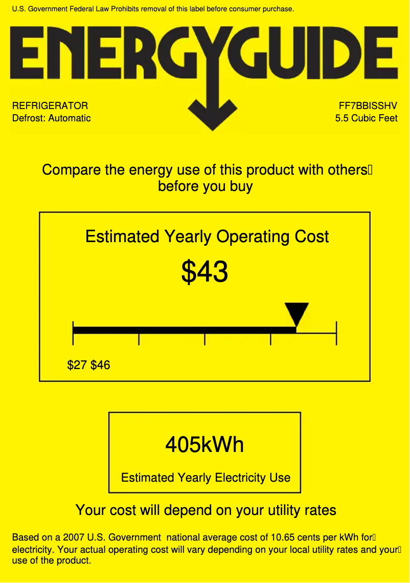 Imagen de la primera página del manual del dispositivo FF7BBISSHV