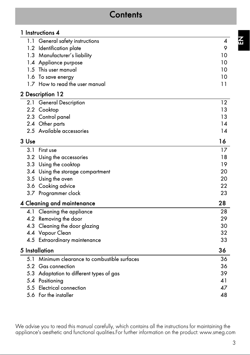 Imagen de la primera página del manual del dispositivo CS9GMMNA