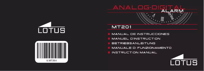 Página 1 del manual Manual de usuario Lotus 15615