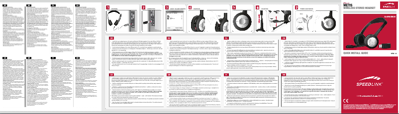 Imagen de la primera página del manual del dispositivo Metic SL-8765