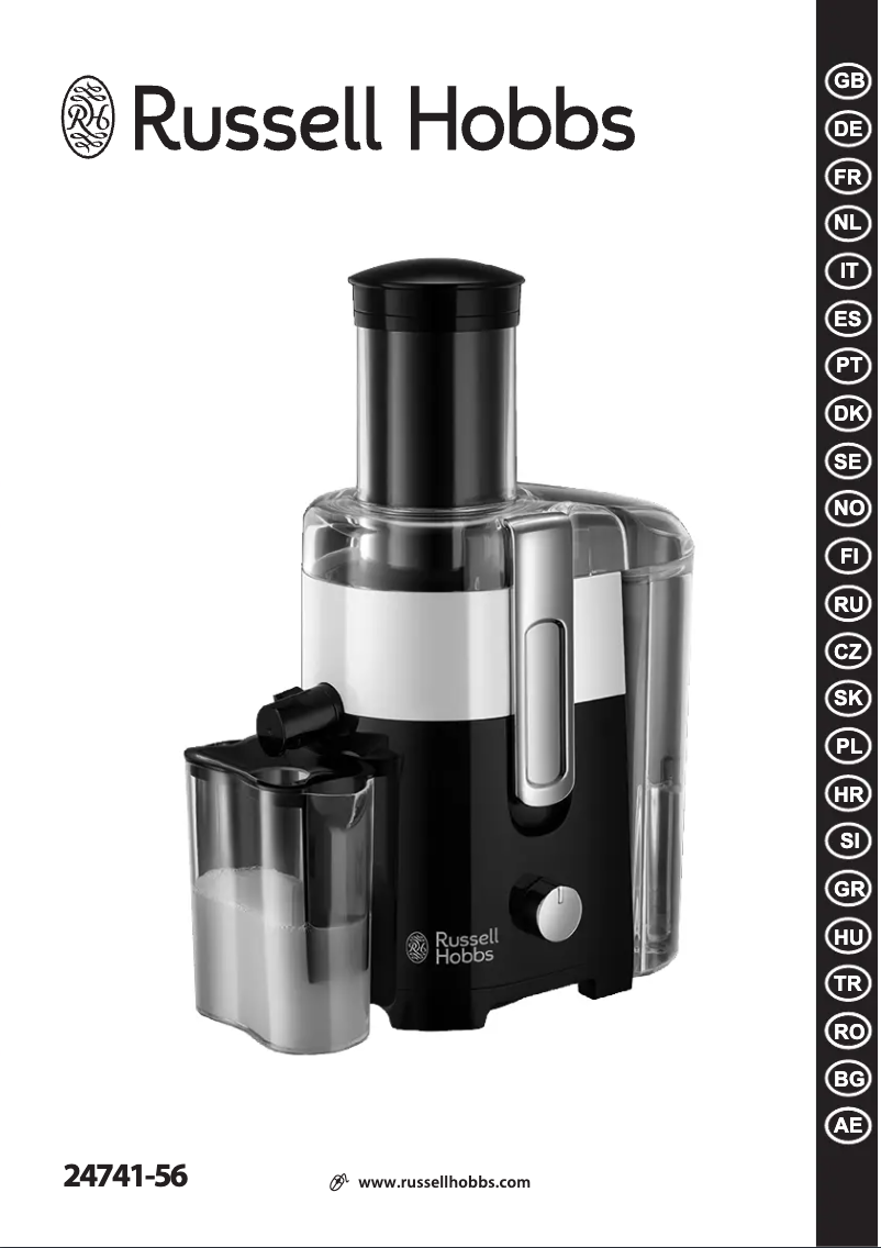 Página 1 del manual Manual de usuario Russell Hobbs 24741-56