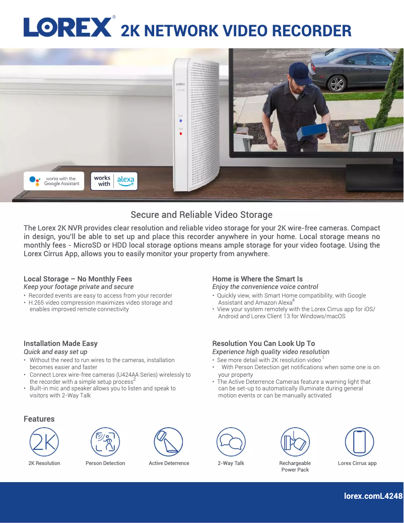 Imagen de la primera página del manual del dispositivo L4248D-4AA4N-E