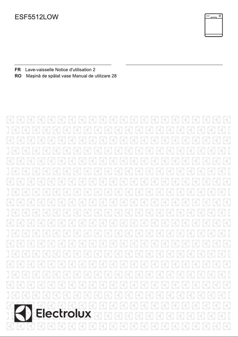 Imagen de la primera página del manual del dispositivo ESF5512LOW