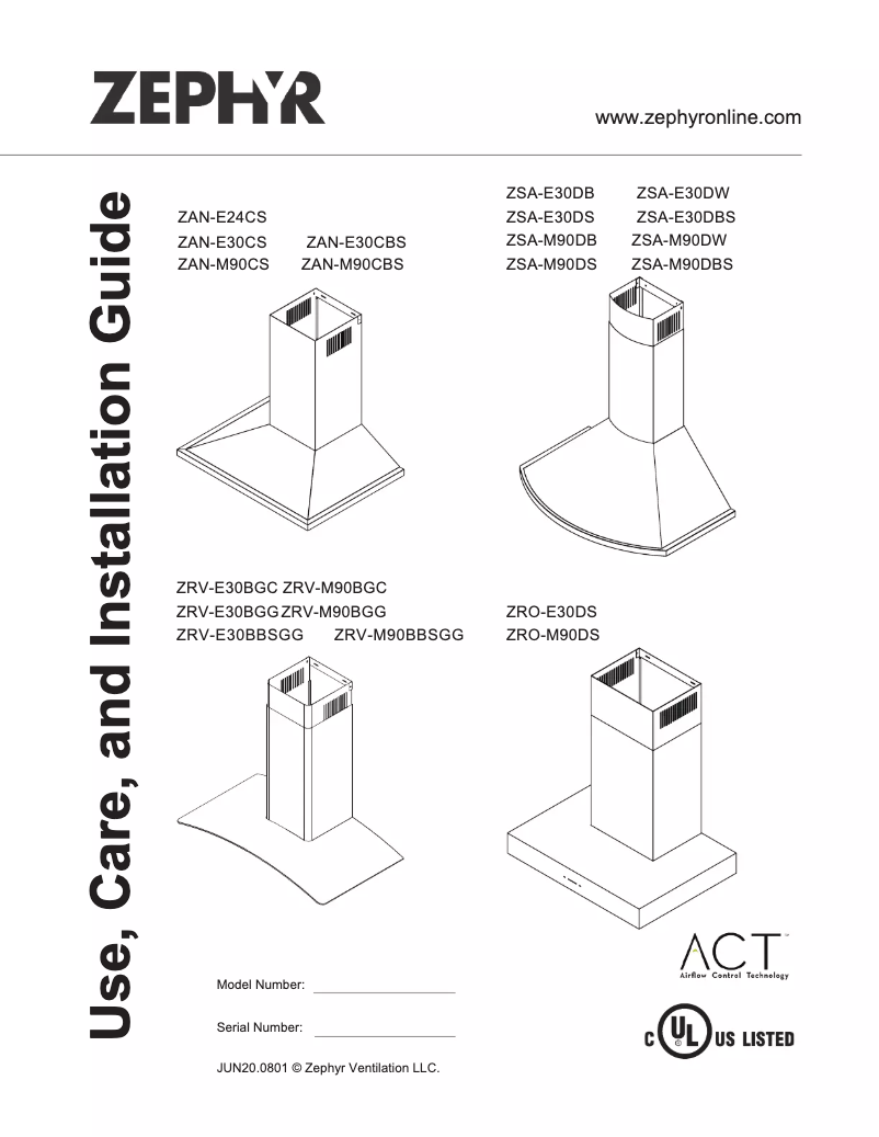 Imagen de la primera página del manual del dispositivo ZSA-E30DS