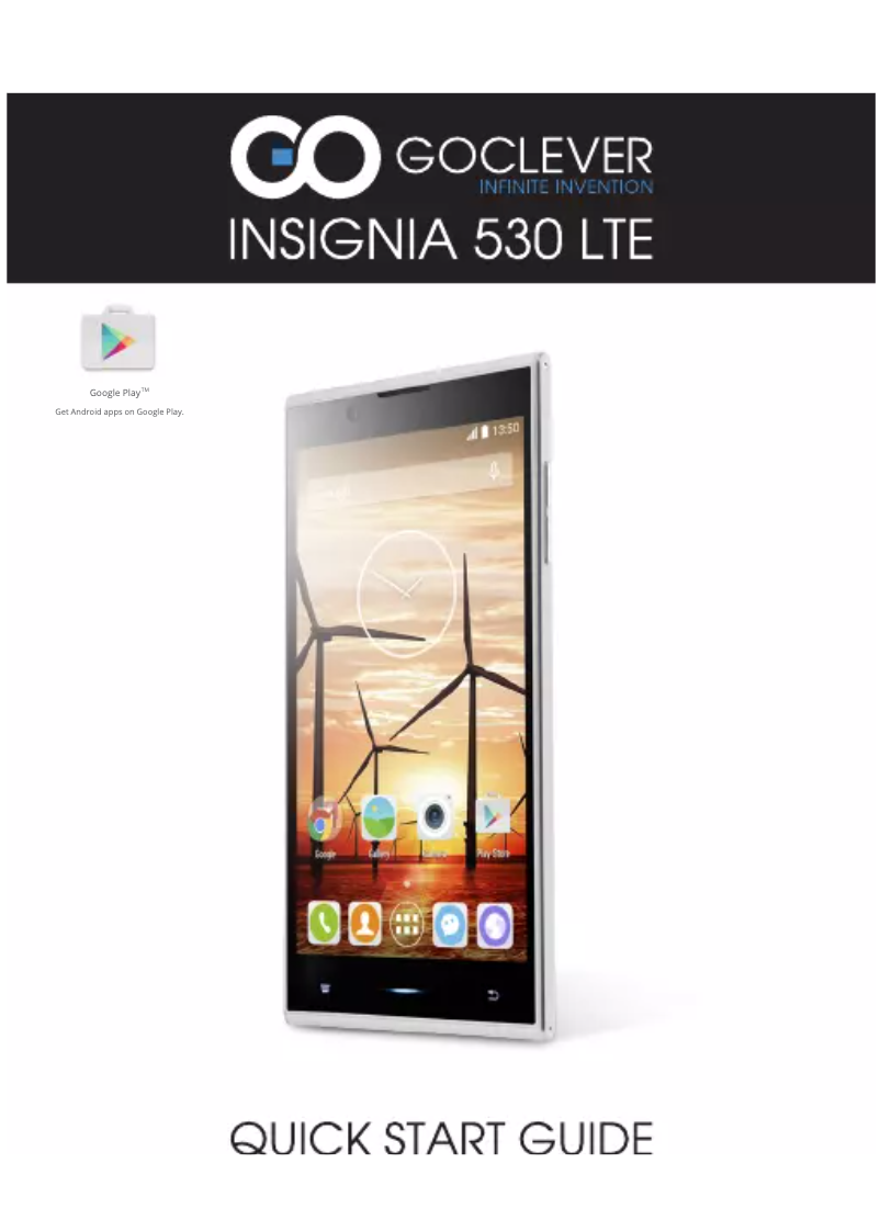 Página 1 del manual Manual de usuario GoClever 530 LTE