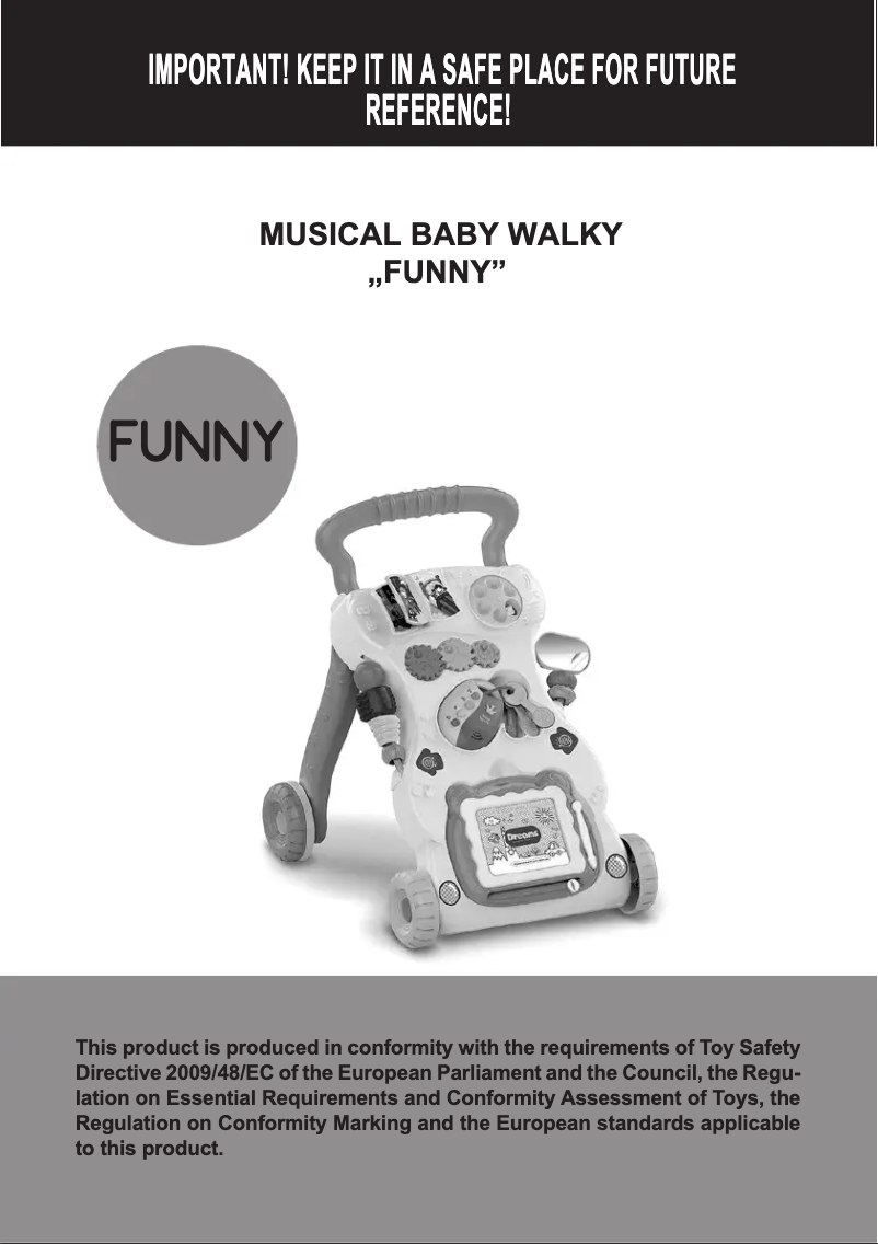 Página 1 del manual Manual de usuario Chipolino Funny