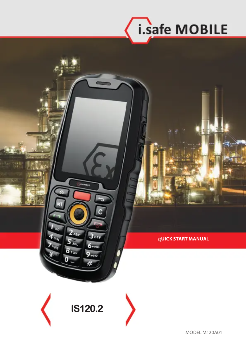 Página 1 del manual Guía de inicio rápido i.safe Mobile IS120.2