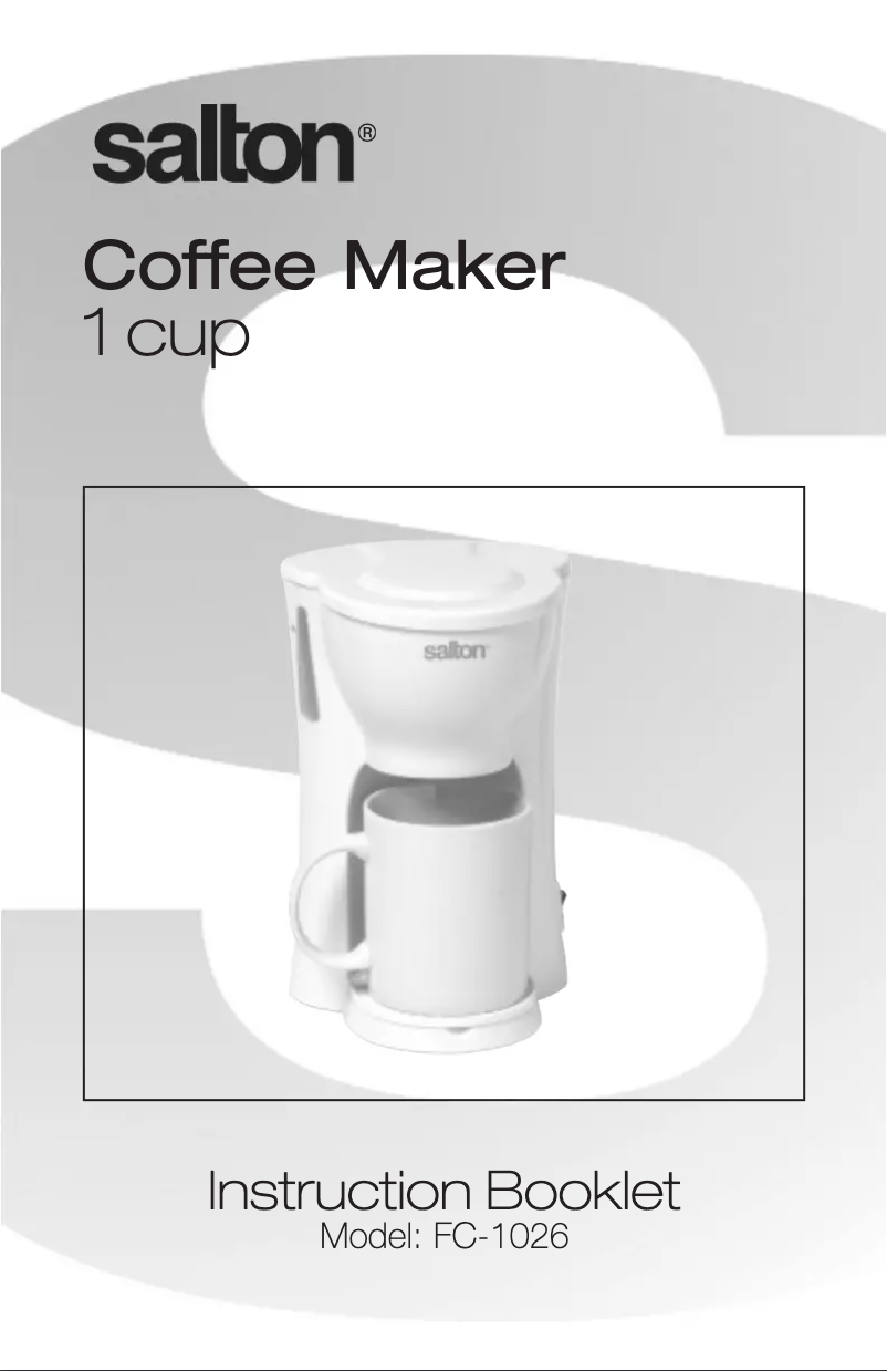 Página nº 1 - Manual de usuario Salton FC1026