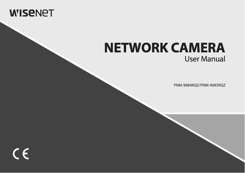 Página 1 del manual Manual de usuario Hanwha PNM-9084RQZ