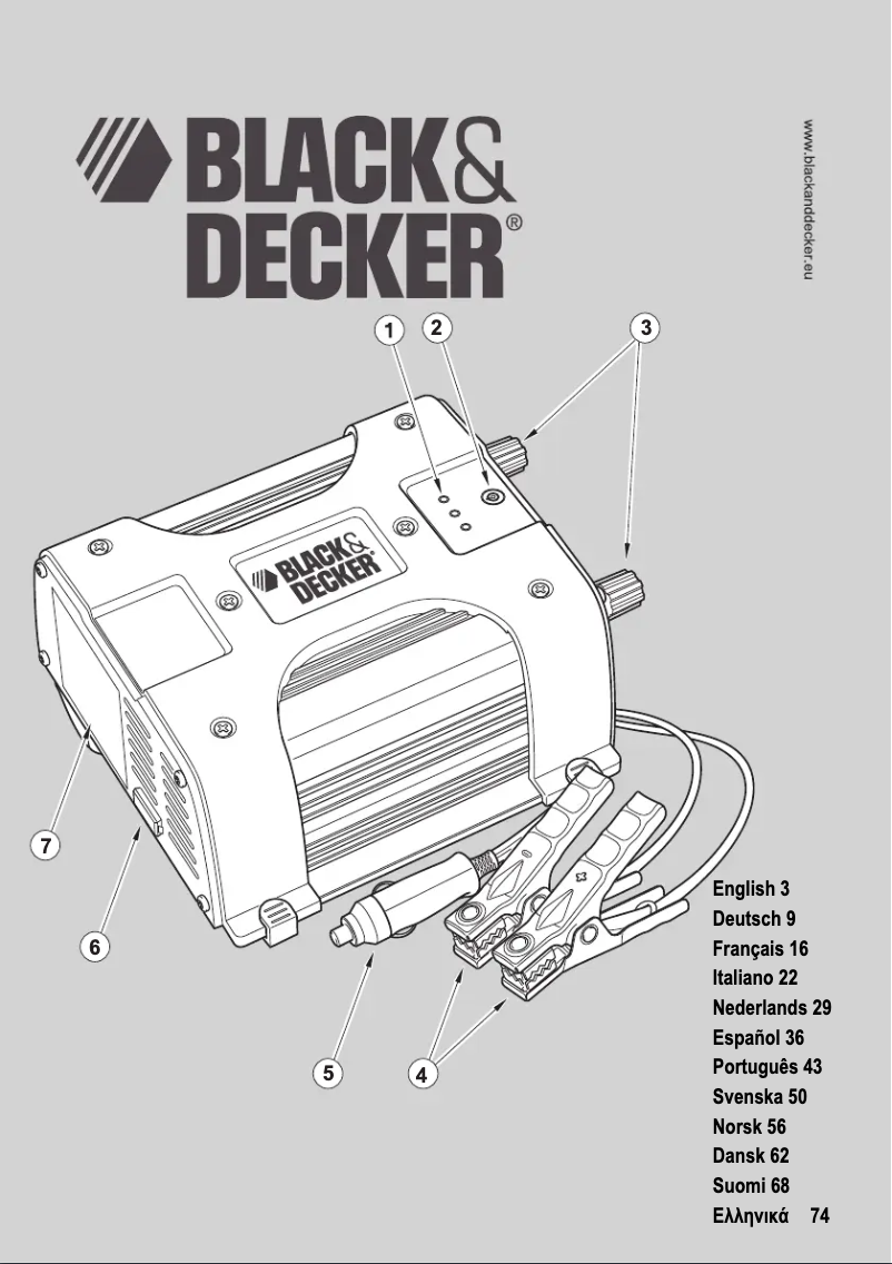 Página 1 del manual Manual de usuario Black & Decker BDPC400