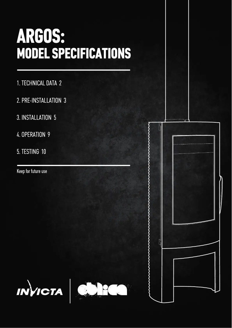 Imagen de la primera página del manual del dispositivo Argos