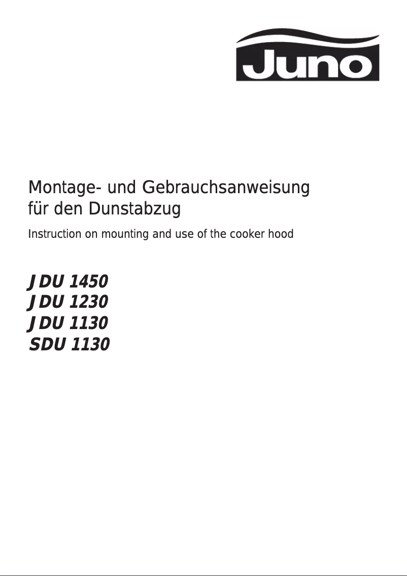 Imagen de la primera página del manual del dispositivo JDU1230S