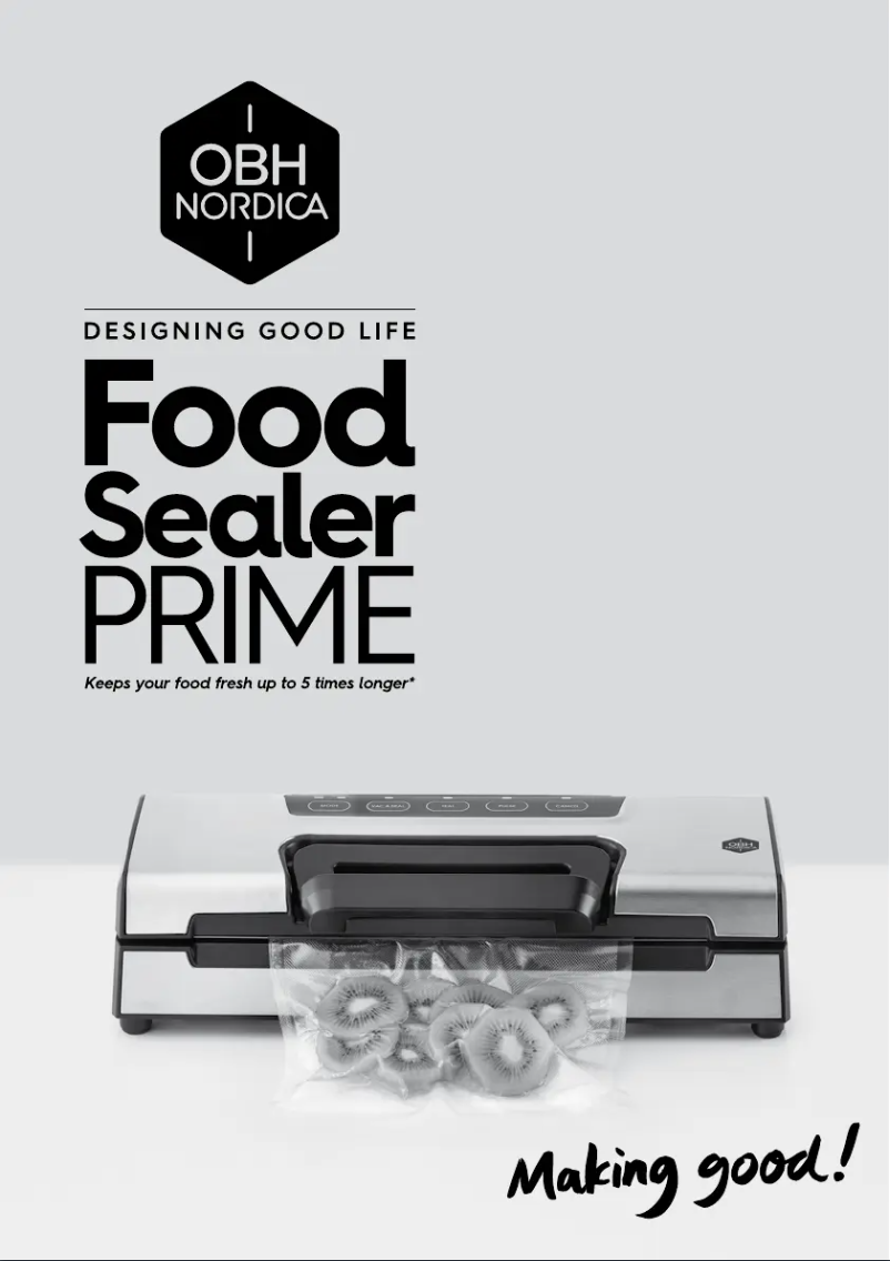 Página nº 1 - Manual de usuario OBH Nordica Prime 7939