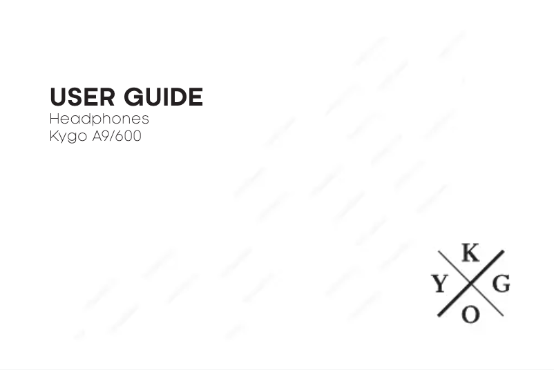 Imagen de la primera página del manual del dispositivo A9/600