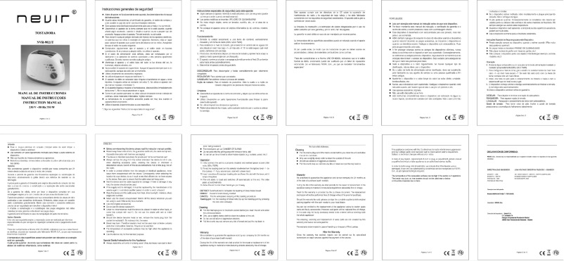 Página 1 del manual Manual de usuario Nevir NVR-9821 T