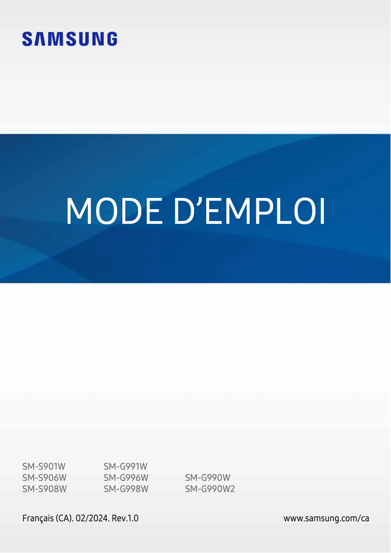 Imagen de la primera página del manual del dispositivo Galaxy Tab S9 Ultra