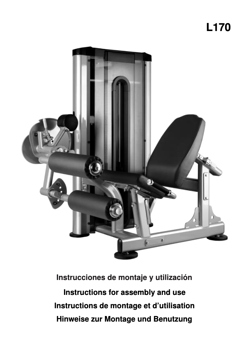 Página 1 del manual Manual de usuario BH Fitness L170